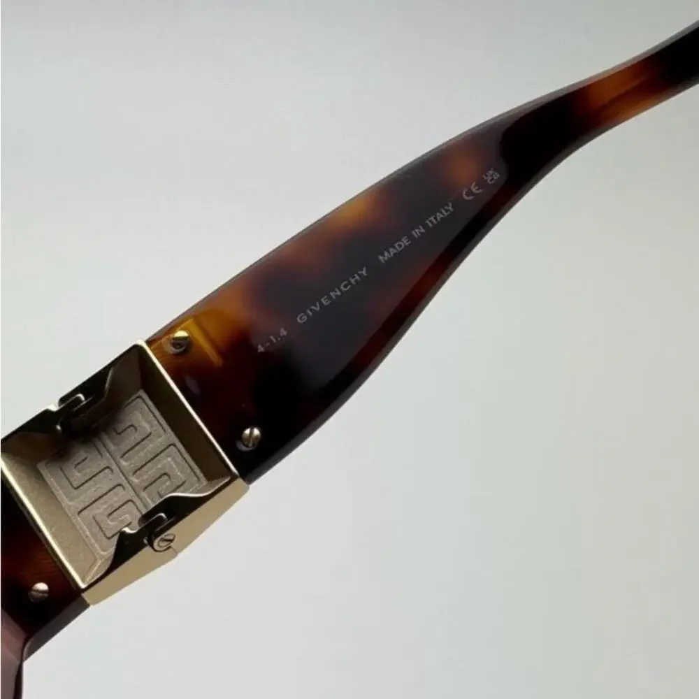 New! Givenchy Elegant Tortoise Shell Sunglasses, GV40073I 53E, Authentic